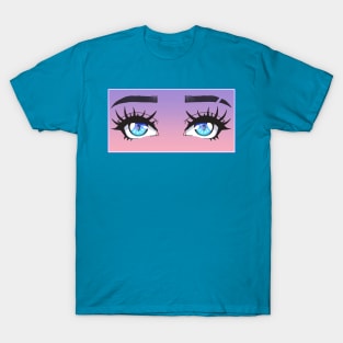 Vaporwave Anime Eyes T-Shirt